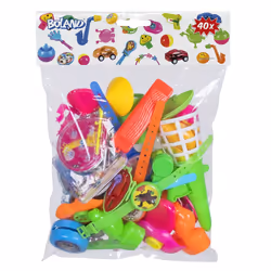 Set Sachet de fête - assortiment de 40 jouets - Kermesse Fête Anniversaire