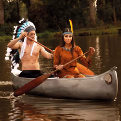 Boland Headband Indian Panoplie de plumes de guerre
