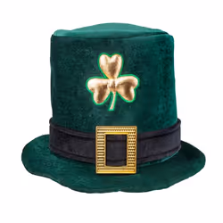 Boland 44913, unisexe, St Patrick's Day, Polyester, Polystyrène, Noir, Or, Vert, 320 mm, 320 mm