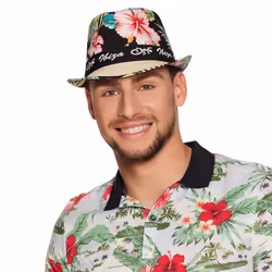 Boland 52226, Chapeau de déguisement, Adulte, unisexe, Papier, Polyester, Multicolore, 60 g