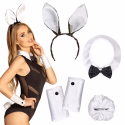 Boland 52319, Ensemble de déguisement, Adulte, Femelle, Polyester, Noir, Blanc, 83 g