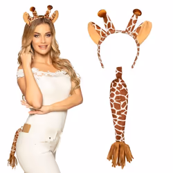 Boland 52321, Ensemble de déguisement, Adulte, Femelle, Animal, Giraffe, Polyester, Polystyrène