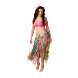 Boland 52402, Jupe de déguisement, Adulte, Femelle, Hawaii, Multicolore, 140 mm