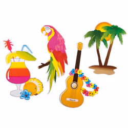Boland 52516, Décoration, Carton, Multicolore, 120 g, 4 pièce(s), 300 mm