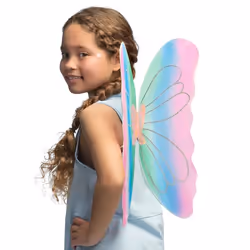 Boland 52849, Ailes de déguisement, Enfant, Fille, Fer, Polyester, Polyéthylène, Multicolore, CE