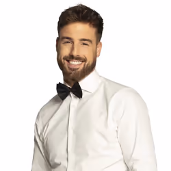 Boland 53100, Noeud papillon de déguisement, Adulte, Mâle, Polyester, Noir, 16 g