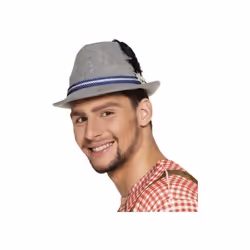 Chapeau Bavarois - BOLAND - Homme - Gris - Extérieur - Multicolor