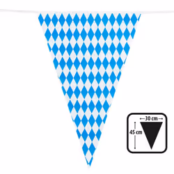Boland 54260, Guirlande, Polyéthylène, Bleu, Blanc, 100 g, 8000 mm, 330 mm