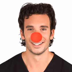 Boland 55506, Nez de clown, Adultes et enfants, unisexe, Polyéthylène, Polypropylène (PP), Rouge, CE