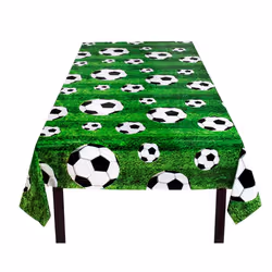 Boland 62509, Rectangulaire, Noir, Vert, Blanc, Polyéthylène, Nappe de table, 120 x 180 cm, 190 mm