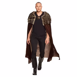 Boland 71015, Cape pour robes fantaisies, Adulte, Femelle, Polyester, Marron, 1500 mm