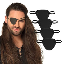 Boland 74285 Oculaire de pirate de déguisement Adulte Mâle