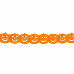Boland 74564, Guirlande, Coton, Papier, Orange, 52 g, 4000 mm, 210 mm