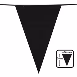 Boland 74750, Banderole en tissu, Polyéthylène, Noir, 200 mm, 300 mm, 60 g