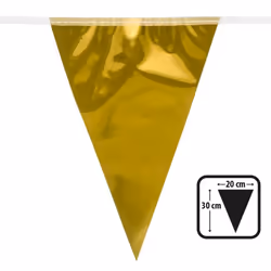 Boland 74766, Banderole en tissu, Polyéthylène, Or, 65 g, 10000 mm, 230 mm