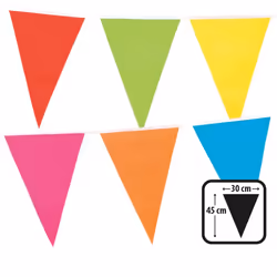 Boland 74779, Banderole en tissu, Polyéthylène, Multicolore, 300 mm, 450 mm, 102 g