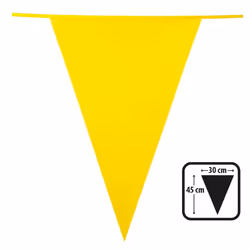 Boland 74783, Banderole en tissu, Polyéthylène, Jaune, 300 mm, 450 mm, 100 g