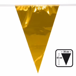 Boland 74796, Banderole en tissu, Feuille, Or, 300 mm, 450 mm, 120 g