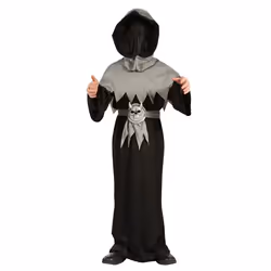 Boland 78028, Déguisement, Enfant, Mâle, Halloween, Noir, Gris, Polyester