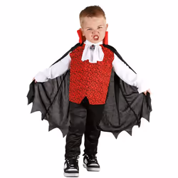 Boland 78090, Déguisement, Enfant, Mâle, Autres, Vampire, Noir, Rouge