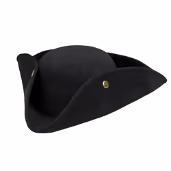 Boland 8712026819369, Chapeau de déguisement, Adulte, unisexe, Intérieur &amp; extérieur, Fer, Polyester, Noir