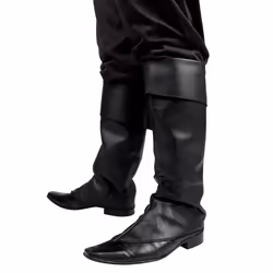 Boland 81996, Chaussures de déguisement, Adulte, Mâle, Polyéthylène, Noir, 200 g