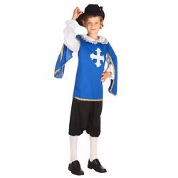 Boland 82146, Déguisement, Enfant, Mâle, Autres, Noir, Bleu, Blanc, Polyester