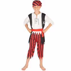 Boland 82161, Déguisement, Enfant, Mâle, Pirate, 128/140, Pirate Jack