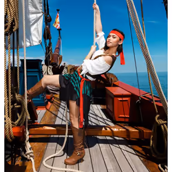 Boland 83535 Déguisement Adulte Femelle Pirate 700 g