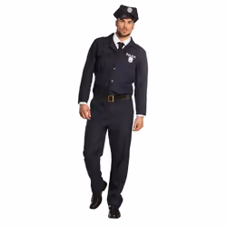 Boland 83546, Déguisement, Adulte, Mâle, Police, Police, 50/52