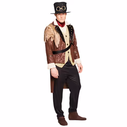 Boland 83650, Déguisement, Adulte, Mâle, Steampunk, 54/56, Multicolore