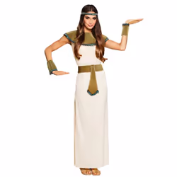 Boland 83695, Robe de déguisement, Adulte, Femelle, Autres, Bleu, Vert, Blanc, Femelle
