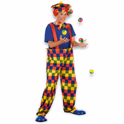 Boland 83826, Déguisement, Adulte, Mâle, Autres, Clown, Multicolore