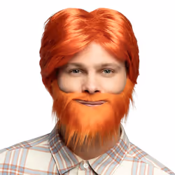 Boland Dude, Droit, Orange, Hommes, Polyester, Décontracté, 240 g