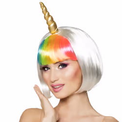 Boland Unicorn Moonlight, Droit, Bleu, Or, Vert, Orange, Rose, Rouge, Blanc, Femmes, Polyester, Polyéthylène, Carnaval, 250 g