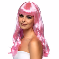 Boland Chique, Ondulé, Rose, Femmes, Polyester, Décontracté, 200 g