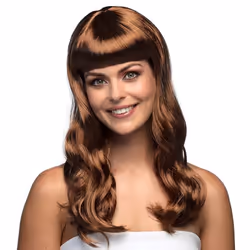 Boland 85867, Perruque de déguisement, Adulte, Femelle, Polyester, Marron, 275 g