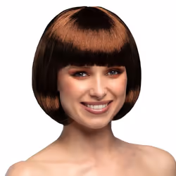 Boland 85879, Perruque de déguisement, Adulte, Femelle, Polyester, Marron, 200 g