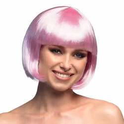Boland 85888, Perruque de déguisement, Adulte, Femelle, Polyester, Rose, 212 g