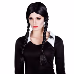 Boland 86097, Perruque de déguisement, Adulte, Femelle, Polyester, Noir, 325 g