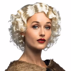 Boland 86108, Perruque de déguisement, Adulte, Femelle, Polyester, Blond, 225 g