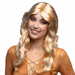 Boland 86172, Perruque de déguisement, Adulte, unisexe, Polyester, Blond, 287 g
