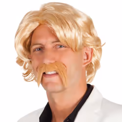 Boland 86336, Perruque de déguisement, Adulte, Mâle, Polyester, Blond, 220 g