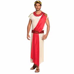 Boland 87758, Déguisement, Adulte, Mâle, 50/52, Beige, Rouge, Monochromatique