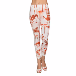 Boland 87862, Leggings, Femelle, Adulte, Orange, Blanc, M, SML