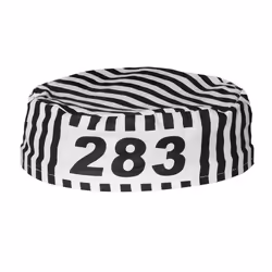 Boland 93900, Chapeau de déguisement, Adulte, Mâle, Polyester, Noir, Blanc, 1 pièce(s)