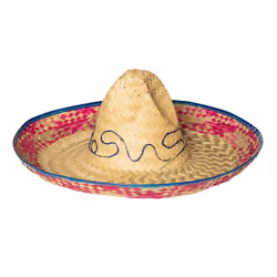 Boland 95424, Chapeau de déguisement, Adulte, unisexe, Mexican, Multicolore, 1 pièce(s)