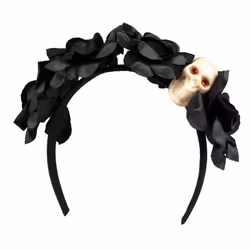 Boland 97007, Fancy dress tiara, Adulte, Femelle, Acrylique, Polyester, Polyéthylène, Polypropylène (PP), Noir, 30 g