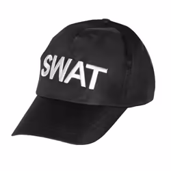 Boland 97045, Chapeau de déguisement, Adulte, unisexe, Polyester, Noir, Blanc, 83 g
