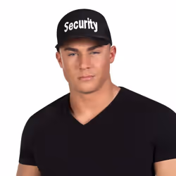 Boland 97058, Chapeau de déguisement, Adulte, unisexe, Polyester, Noir, Blanc, 55 g